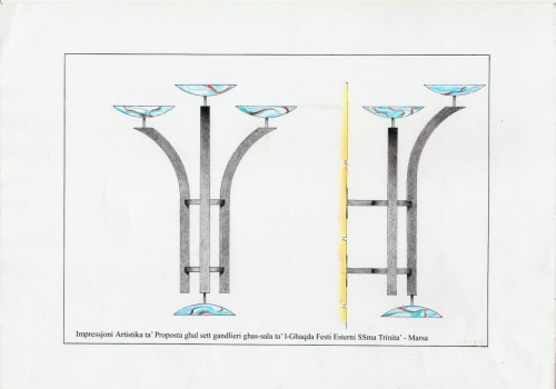 Design of Lighting Units for a Hall in Marsa